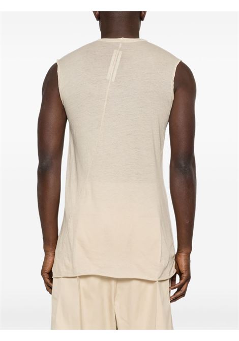 basiic sl t tank top man sand RICK OWENS | RU01F2151 UC138